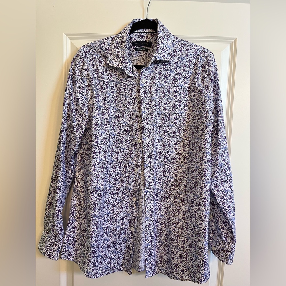 Tommy Hilfiger floral dress shirt